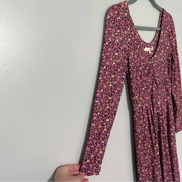 NWT LoveShackFancy Poeta Fit and Flare Floral Dress - Picture 5 of 13